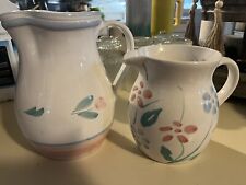 Set Of 2 Vintage Pitchers Unmarked picture