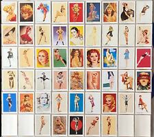 1994 Hollywood Pin-Ups Complete Trading Card Set of 50 Cards 21st Century picture