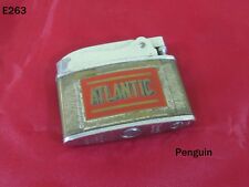 Vintage Atlantic Motor Oil Penguin Lighter Japan picture