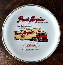Vintage Paul Arpin Van Lines Ashtray Providence Rhode Island Advertising picture