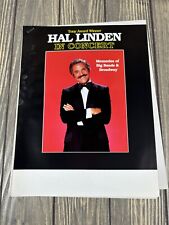 Vintage Hal Linden In Concert Press Release Tony Award Winner picture