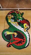 Dragon Embroidered Sew on Patch - Large  picture