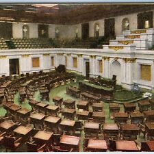 c1910s Washington DC Senate Chamber Capitol Government Senators Congress PC A243 picture