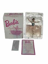 VTG Barbie Lighter Than Air Porcelain Ornament Caucasian 2001 Retired New In Box picture