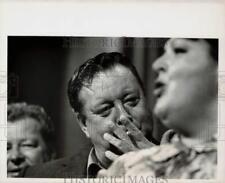 1966 Press Photo Jackie Gleason with Frank Fontaine & dancer Helen Curtis picture
