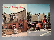 Vintage 60s 70s Danish Solvang California Postcard Unposted Town Denmark Vtg picture
