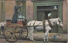 1908 NEW ORLEANS, LA The Milk Cart 