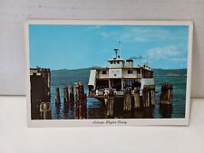 Postcard Oregon Astoria Megler Ferry Columbia River  102190 picture