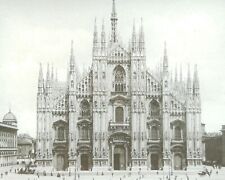 MILAN, Cathedral Facade (Italy), Vintage Magic Lantern Glass Slide picture