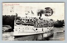 Str. City South Haven, Ship, Transportation, c1909 Vintage Postcard picture