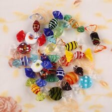 Trolleyshop Boutique Handmade 20pcs Vintage Murano Style Max 50mm x 28mm  picture