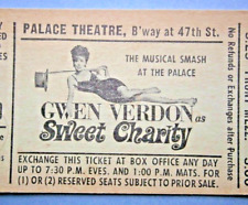 (3) 1960's discount tickets for BAREFOOT IN THE PARK, FUNNY GIRL, SWEET CHARITY picture