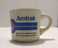 Vintage AMTRAK ~ America’s Nationwide Rail Passenger System ~ Coffee Cup Mug EUC picture