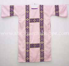 Dalmatic ROSE vestment with Deacon's stole and maniple lined,Dalmatic chasuble, picture