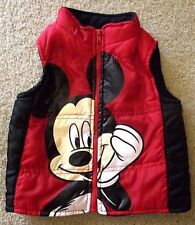 Disney Mickey Mouse Jacket Vest Toddler Baby Kids 18M picture