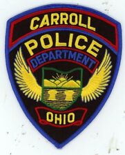 OHIO OH CARROLL POLICE NICE SHOULDER PATCH SHERIFF picture