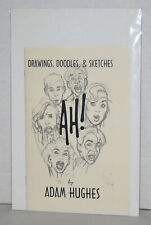 Adam Hughes Signed DRAWINGS, DOODLES and SKETCHES 2002 Convention Sketchbook picture