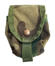 USGI Military Molle II WOODLAND CAMO Army Hand Grenade Pouch 4.5x3x2.25 VGC picture