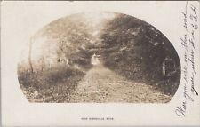Dirt Road Near Bondsville Massachusetts 1905 RPPC Photo Postcard picture