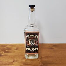 S&B Farms Sir Winston Peach Whiskey Empty Bottle 750ml picture