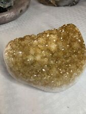 Citrine Quartz From Uruguay On Matrix.  The Healing Crystal. 3.10 Lbs picture