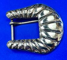 hold for tip - WAGE sterling overlay belt buckle picture