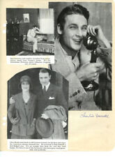 Clive Brook Mabel Normand Ramon Novarro Magazine Photo Clipping 1 Page M3808 picture