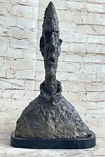 Bronze tribute sculpture Lost Wax Method sculpture Brutalist Modernist Figure NR picture