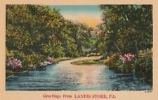 Postcard Greetings from Landis Store PA  picture
