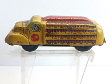 vintage 1950s Coca-Cola toy truck, friction power Made by Linemar Japan picture