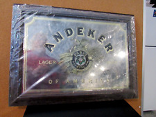 NEW ANDEKER of America (Pabst Brewing Co.) Bar/Tavern Mirror Sign  NEW OLD STOCK picture