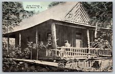Lora Cottage. Big Moose New York Vintage Postcard picture