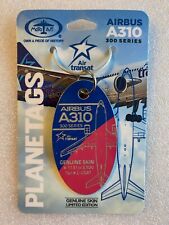 PLANETAGS AIR TRANSAT AIRBUS A310-300 TAIL C-GSAT COMBO TAG RARE picture
