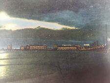 C 1908 Moonlight Over the Million Dollar Pier in Atlantic City NJ DB Postcard picture