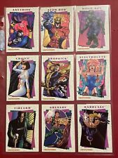 1994 Skybox Ultraverse 2 Origins Malibu Comics Trading Card Complete Set 90 picture