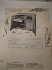 12 (1949) HOWARD SAMS PHOTOFACT FOLDER RADIO/STEREO  PART SERVICE MANUALS RD-14 picture
