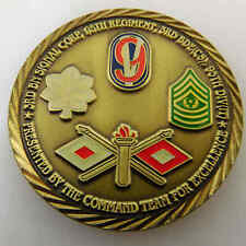 3RD BN SIGNAL CORP 95TH REGIMENT 3RD BDE 95TH DIV CHALLENGE COIN picture