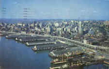 1954 Seattle,WA Waterfront King County Washington J. Boyd Ellis Chrome Postcard picture