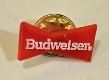 Budweiser Logo Red Vintage Lapel Pin picture