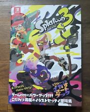 Splatoon 3 Ikasu Artbook Nintendo Switch Game Art Book NEW Illustration picture