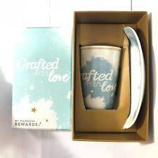 Set Starbucks Double Wall Ceramic Mug Rewards Crafted With Love Only Thailand  picture