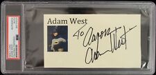 1966-68 Adam West Batman Signed 3 1/4