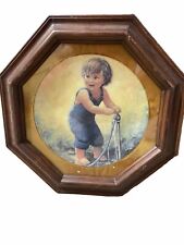 Vintage 1983 Framed Plate Playful Memories Randy Signed By Sue Etem #435 Of 7500 picture