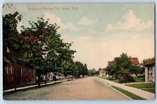 Port Jervis New York NY Postcard Ferguson Avenue Residence Section 1915 Antique picture