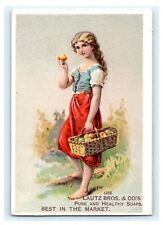 Lautz Bros & Co. Soap - Barefoot Woman Holding Apples  picture