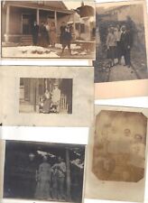 Lot of 27 RPPC of People picture
