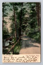 East Northfield MA-Massachusetts, Lover's Retreat, Vintage c1907 Postcard picture