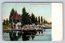 Saegertown PA-Pennsylvania, Boat Landing, Antique, Vintage Postcard picture