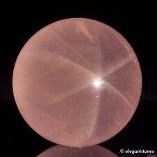 43g 31mm Natural Pink STAR Rose Quartz Crystal Sphere Healing Ball Chakra Decor picture