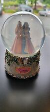 Vtg 2004 Barbie The Princess And The Pauper Musical Glitter Snow Globe Mattel picture
